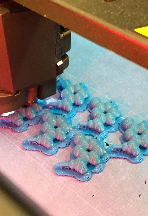 3d printed dna rna molecule