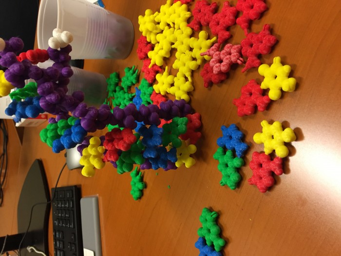 3d printed dna rna molecule