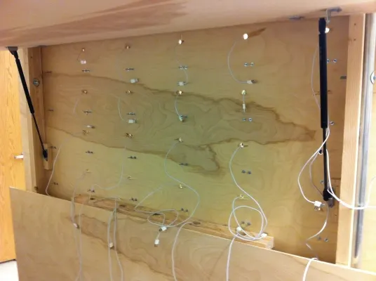 5x5 ipad wall