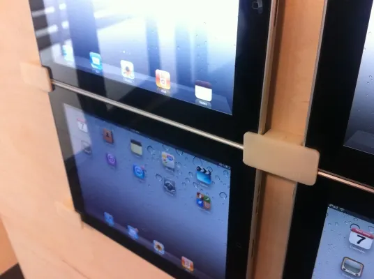 5x5 ipad wall