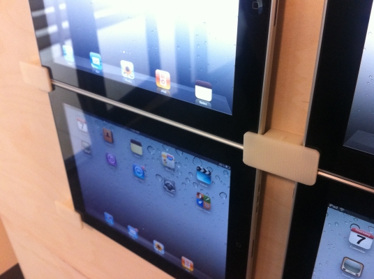5x5 ipad wall
