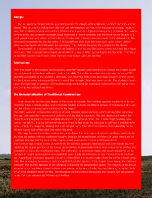 b arch portfolio