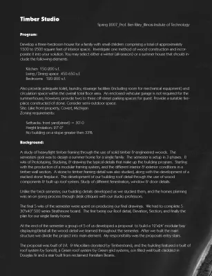 b arch portfolio