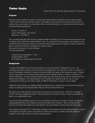 b arch portfolio