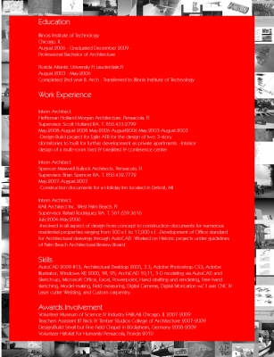 b arch portfolio
