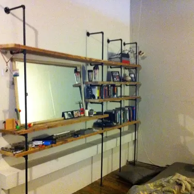 3/4&amp;quot; gas pipe shelving