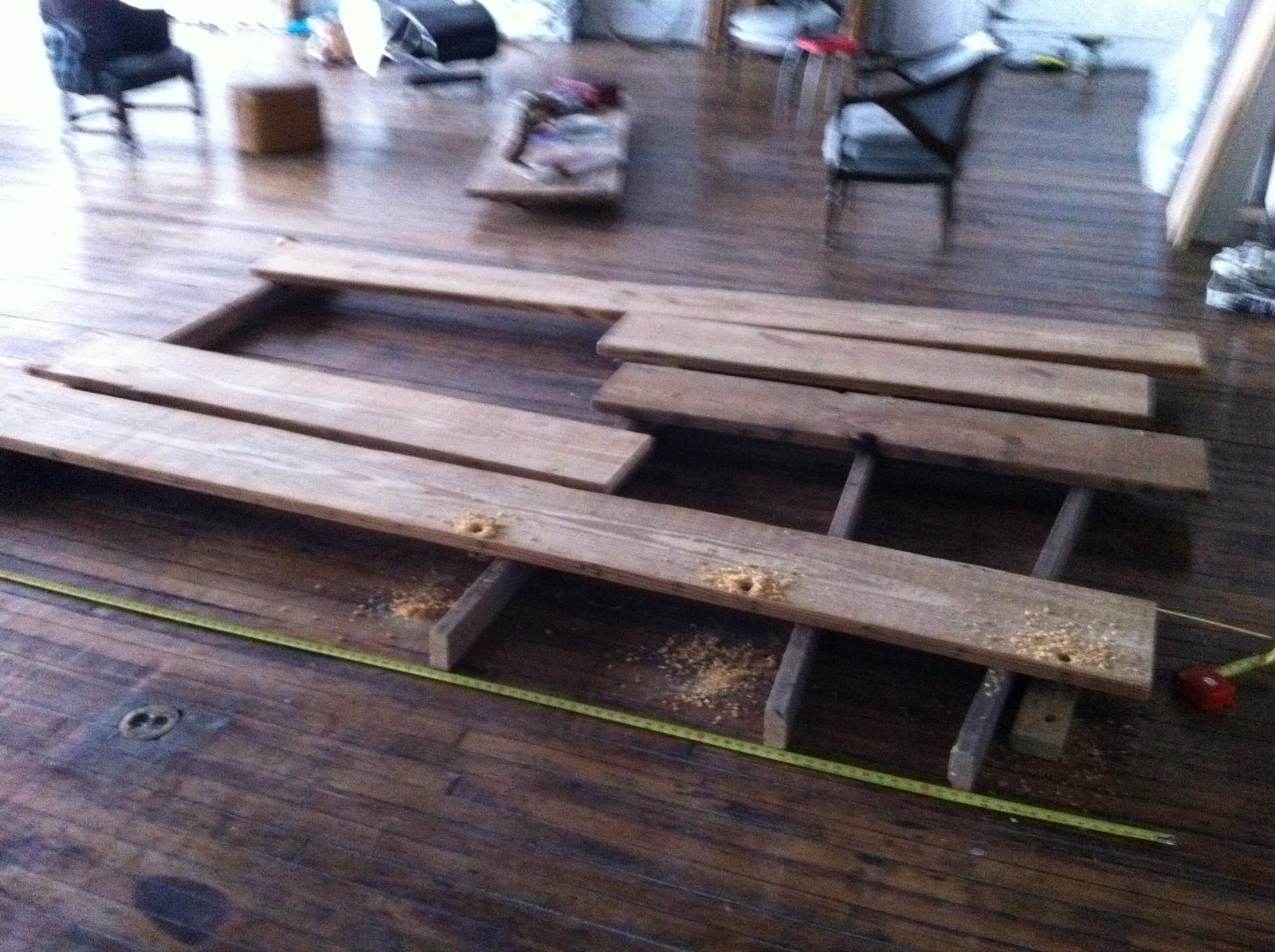 3/4" gas pipe shelving
