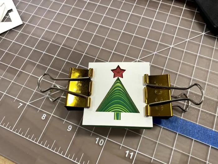 lasercut christmas ornament