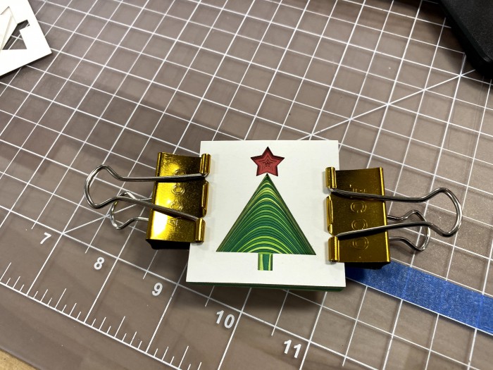 lasercut christmas ornament