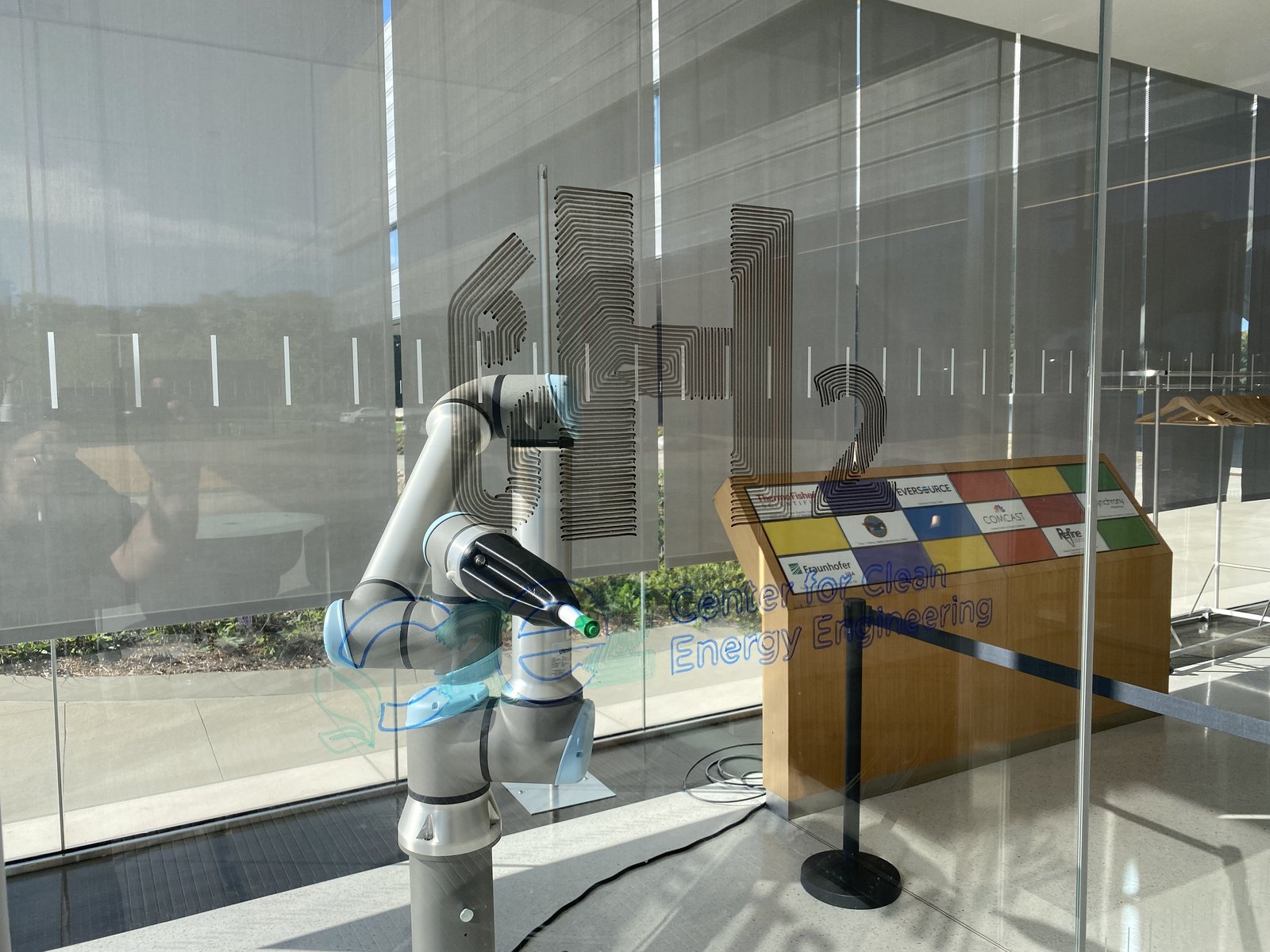 robot welcome